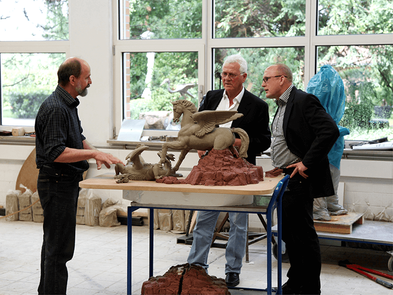 Modellabnahme »Pegasus«